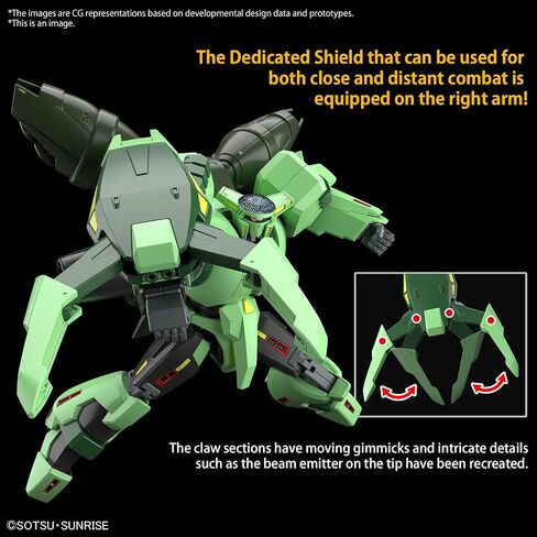 Bandai Spirits HG Mobile Suit Z Gundam Bolinoke Summon ، 1/144 مقياس ، نموذج بلاستيكي مشفر بالألوان in Saudi Arabia