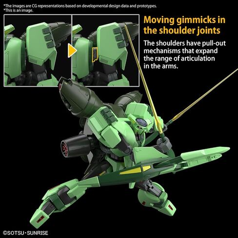 Bandai Spirits HG Mobile Suit Z Gundam Bolinoke Summon ، 1/144 مقياس ، نموذج بلاستيكي مشفر بالألوان in Saudi Arabia