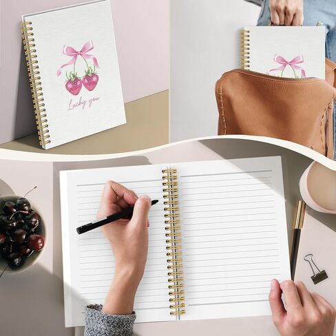 ylzlhb Christian Bee Notebook Notebook Journal ، دفاتر آية الكتاب المقدس لمكتب مدرسة العمل ، هدايا النحل للنساء ، مجلة Cottagecore لطيفة الحلزونية 5.5x8.3 بوصة in Saudi Arabia