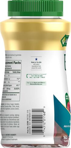 علكات فيتامين ب12 من Nature's Bounty، مكمل غذائي، يدعم استقلاب الطاقة وصحة الجهاز العصبي، نكهة التوت المختلطة، 500 ميكروجرام، 90 علكة (قد تختلف التعبئة) in Saudi Arabia