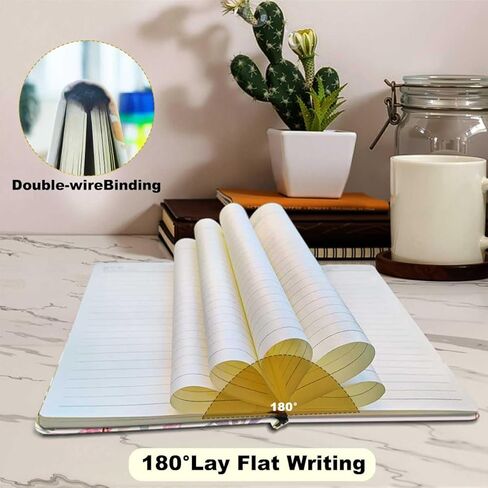 تأكيد إيجابي مؤلف دفتر مجلة للمجلة للنساء ، 200 صفحة من المجلات الجلدية A5 A5 Hardcover للكتابة تدوين الملاحظات ، وحكم الكتاب المقدس College Diary Diary Notepad ، وأوراق الألوان المائية in Kuwait