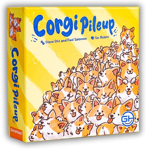 Gamehead Corgi Collup ، لعبة بطاقة الخداع الرائعة للعائلات والأطفال والحفلات ، تتراوح أعمارهم in Saudi Arabia