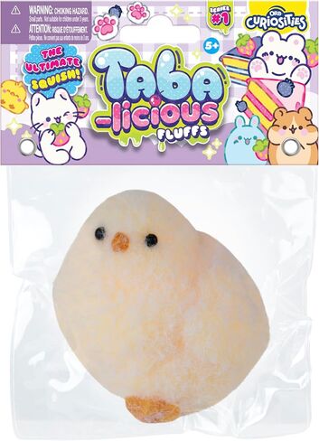 Orb tabalicious taba squishy chick (أصفر) - taba squishy fluffs - Squish والضغط على هذه الاستحمام الناعمة اللزجة ، taba ، مثالية لتخفيف الإجهاد - ألعاب الحسية والملل للأطفال والبالغين in Saudi Arabia