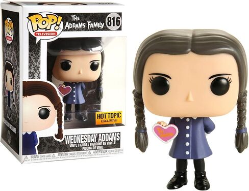 Funko Pop Wednesday Addams with Valentine's Day Heart in Saudi Arabia