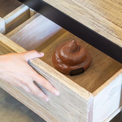 NUOBESTY Poop Car Remote Control Plastic Simulation Stool Toy Shit Poop Car with Spinning and Farting Action for Halloween April Fools Day Party Kids Child Toy in Saudi Arabia