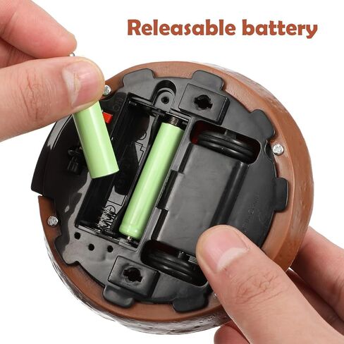 NUOBESTY Poop Car Remote Control Plastic Simulation Stool Toy Shit Poop Car with Spinning and Farting Action for Halloween April Fools Day Party Kids Child Toy in Saudi Arabia