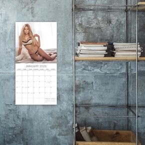 2026 Square Wall Calendar - Liń‎gerie 12 x 12 Inch Monthly View, 16-Month, Unveiled Theme, Includes 180 Reminder Stickers in Kuwait