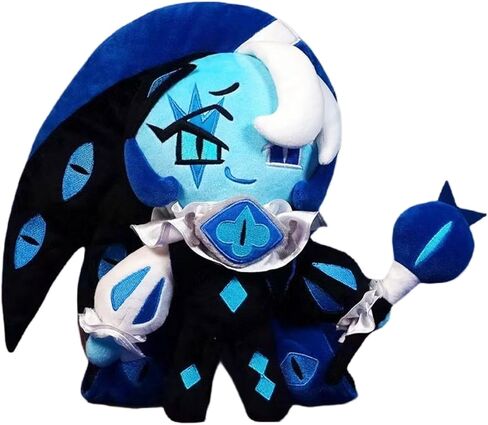 Shadow Milk Cookie Plush ، 9.8 '' Kawaii Cookie Run Toy Plush Toy ، هدية احتفالية لعشاق ألعاب الفيديو أو الأطفال in Saudi Arabia
