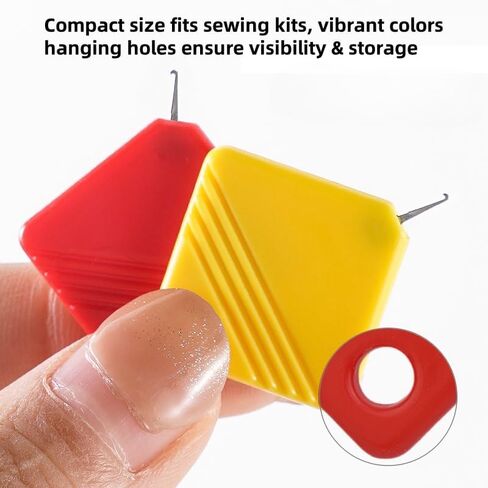 EgamyClow Automatic Needle Threader for Hand Sewing, Embroidery & Sewing Machines – Universal Fit for All Needles Durable, Lightweight Tool for Elderly & Visually Impaired (5PCS(5 Colors)) in Saudi Arabia
