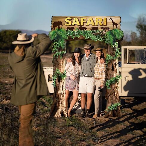 حيوانات الغابة زخارف حفلة عيد ميلاد الحفلة سفاري الشرفة الشرفة لافتة خلفية Safari Safari Safari Safari in Kuwait