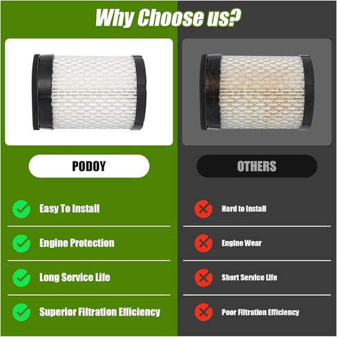 140-3280 Air Filter for Compatible with Onan Micro Quiet Generator Air Filter 3600 4000 48-2017 in Kuwait