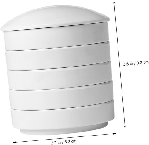 Uonlytech Porcelain Watercolor Palette Layers Ceramic Ink Saucer Paint Trays for Artists Students in Saudi Arabia