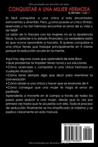 Conquistar A Una Mujer Hermosa - El Metodo Italiano: Cómo acercarse y conseguirse a una chica. desarrollar carisma y autoestima. técnicas de seducción fáciles. (الطبعة الإسبانية) in Saudi Arabia
