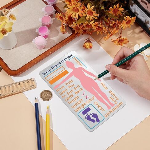 UniCraftale Wood Burning Metalic Stencils Chemistry Stainnable Steel Templates Resporting Cup Drawing قالب أشكال مختلطة لألبوم صور DIY Scrapbooking Photo in Saudi Arabia