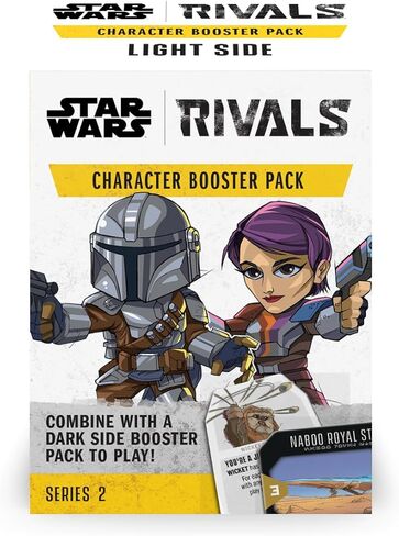 Funko Games Star Wars Rivals S2 Light Side Character Pack | Booster Pack Adds New Members & Abilities to Your Forces | for 2 Players, Ages 7+ in Saudi Arabia