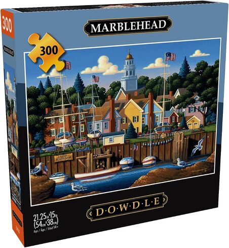 ألعاب Buffalo - إريك داول - Marblehead - Jigsaw Puzzle للبالغين - اللغز الصعبة مثالية لليالي اللعبة - الحجم النهائي هو 21.25 × 15.00 in Saudi Arabia