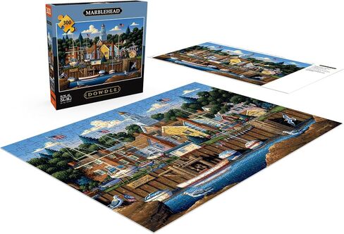 ألعاب Buffalo - إريك داول - Marblehead - Jigsaw Puzzle للبالغين - اللغز الصعبة مثالية لليالي اللعبة - الحجم النهائي هو 21.25 × 15.00 in Saudi Arabia