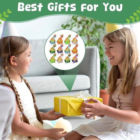 12Sets شكرًا لك هدايا FUMPSTER FIRE ARALS يمكن أن تطلق النار على الملاحظات اللاصقة لمستلزمات مكاتب الحريق المكتبي الموظف هدية لدعم عيد الميلاد in Kuwait