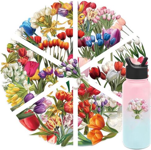 ملصقات زهرة طبيعية لسكان القصاصات ، وتوفيرات سجلات القصاصات الشفافة ذاتية اللصق ، مستلزمات اليومية لبطاقات البالغين لصنع رسائل زجاجة ماء DIY (الأزهار الطبيعية) in Kuwait