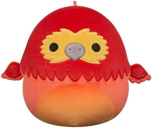 Squishmallows 8 Inch Harry Potter Fawkes The Phoenix - Officially Licensed Kellytoy Plush - Collectible Soft & Squishy Stuffed Animal Toy - Add to Your Hogwarts Squad - Gift for Kids, Adults in Saudi Arabia