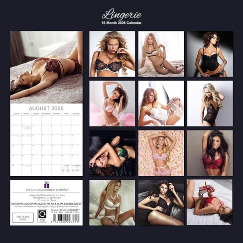 2026 Square Wall Calendar - Liń Gerie 12 × 12 بوصة شهرية ، 16 شهرًا ، يتضمن موضوعًا مكافحة ، 180 ملصقًا تذكيرًا in Saudi Arabia