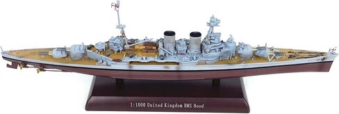 1: 1000 Scale United Kingdom HMS Hood Battlecruiser Alloy Warship Model Military Model Diecast Ship Model for Collection in Saudi Arabia