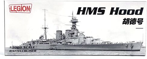 1: 1000 Scale United Kingdom HMS Hood Battlecruiser Alloy Warship Model Military Model Diecast Ship Model for Collection in Saudi Arabia