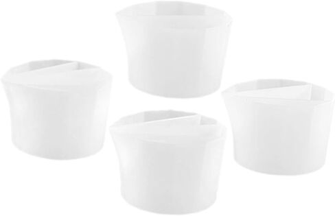 Artibetter 4Pcs Silicone Pigment Pouring Cups Color Mixing Tray for Art Students Flexible Durable Molds for Epoxy Crafts for DIY Projects Painting in Saudi Arabia