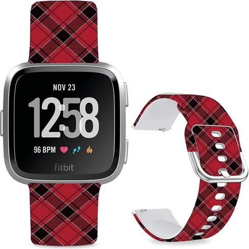 Pikacu Sea Turtle Anime Bands متوافقة مع Fitbit Versa 2/Versa/Versa Lite/Versa SE Band Fancy Soft Sport Silicone Cartoon Holiday Strap الرجال النساء in Kuwait