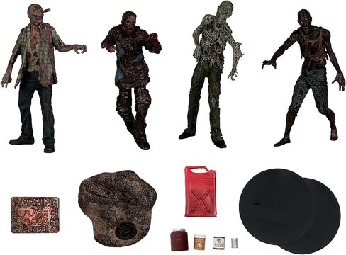 McFarlane Toys - The Walking Dead Walkers 5in Figure 4-Pack in Saudi Arabia