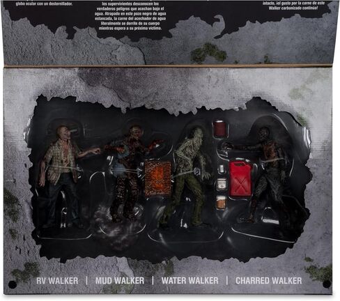 McFarlane Toys - The Walking Dead Walkers 5in Figure 4-Pack in Saudi Arabia