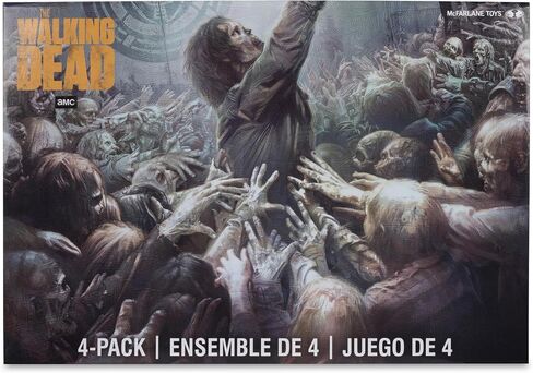 McFarlane Toys - The Walking Dead Walkers 5in Figure 4-Pack in Saudi Arabia