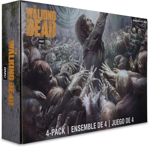 McFarlane Toys - The Walking Dead Walkers 5in Figure 4-Pack in Saudi Arabia