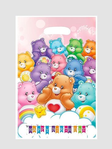 30PCS Pack Heart Beird Party Supplies حقائب الهدايا ، حقيبة حلوى معالجة مثالية لمهرجان حفلات عيد ميلاد Heart Bear Bearr in Saudi Arabia