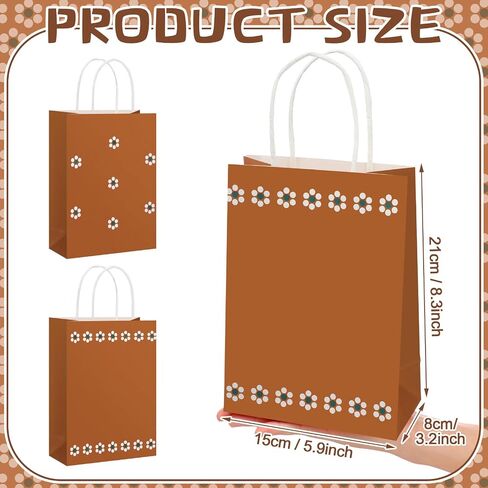 Sinload 24 Pcs Cielito Lindo Candy Bags Mexican Party Favors, De Barro Theme Decorations Mexicanos Talavera Kraft Gift Goodie Bags with Handles Fiesta Cinco De Mayo Mexican Party Supplies(Classic) in Kuwait