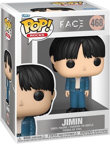 فونكو بوب! الصخور: BTS - Jimin - (مثل Crazy) - Finyl Figure - فكرة الهدية - البضائع الرسمية - ألعاب للأطفال والكبار - مراوح الموسيقى - نموذج نموذج لهواة الجمع والعرض in Saudi Arabia