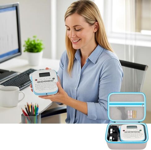 GWCASE Portable Case for Brother P-Touch PT-N20 /for PT-N25BT PT-N25BTV3 Label Maker, Organizer for Label Maker and Accessories, Travel and Office Essentials（Bag Only） in Kuwait
