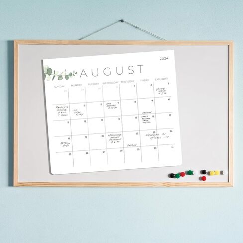 Beautiful 2024 Magnetic Calendar For Refrigerator - Incl. 2023 and Runs Until December 2024 - The Perfect Monthly Fridge Calendar for Easy Organizing in Saudi Arabia