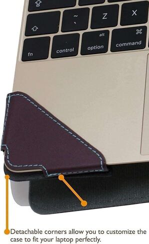 Profile Series - Purple Leather Laptop Case Compatible with Lenovo Yoga Slim 7 Prox 14.5" Laptop in Saudi Arabia