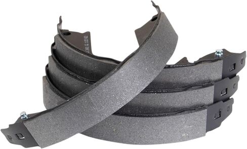 TRQ Rear Parking Brake Shoe Set Compatible with 2007-2011 Dodge Nitro 2020-2023 Jeep Gladiator 2008-2012 Liberty 2007-2023 Wrangler 2018 Wrangler JK in Saudi Arabia