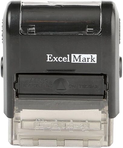 ExcelMark Confirmation Self Inking Rubber Stamp - Red Ink (A1539) in Saudi Arabia