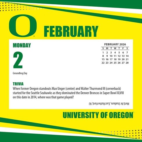 Oregon Ducks 2026 Calendar (26998053019) in Kuwait