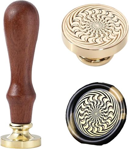 Wax Seal Stamp Nautilus Shell Sealing Wax Stamp Golden Ratio Inspired Seashell Seal for Nature Journaling Ocean Crafts Envelope Decoration in Kuwait