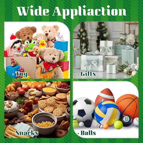 Liobelon 2 Pcs Extra Large Soccer Gift Bags, Jumbo Party Favor Bag with Handles, Large Capacity Non-Woven Shopping Pouch for Sports Supplies, Picnic, Beach, Gift Storage, Birthday, 19.7x15.8x5.1 inch in Saudi Arabia
