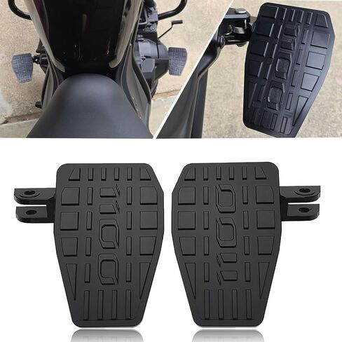 Motorcycle Wide Footpeg, Aluminum Front Rider Floorboards Enlarger Foot Pegs Rest Pedals fit for Ho-nda Rebel 1100 CMX 1100 CMX-1100 Accessories 2021 2022 2023 2024 in Saudi Arabia
