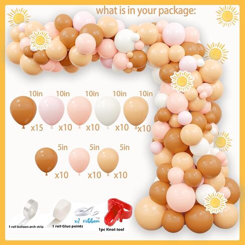 الرحلة الأولى حول The Sun Decorations Boho Sun 1st Birthday Party Supplies for Sunshine Girls تشمل أدوات المائدة مجموعة على كرسي مرتفع البالون صناديق القوس الخلفية لافتة الصورة in Kuwait