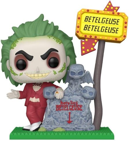 Funko Beetlejuice Beetlejuice - Here Lies Betelgeuse (Pop! Deluxe) Vinyl Figure 1762 Unisex Pop! Multicoloured in Saudi Arabia