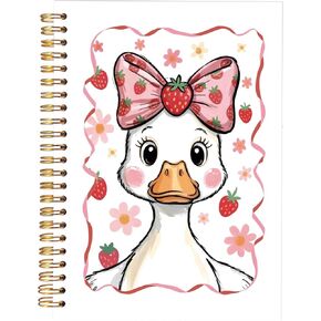Kaowt Halloween Pink Ghost Notebook Journal ، Coquette Pink Bow Cute Ghost Notebooks for Note Taking ، Preppy Halloween Journal ، Girly Hardcover Spiral Notebook 5.5x8.3in in Kuwait