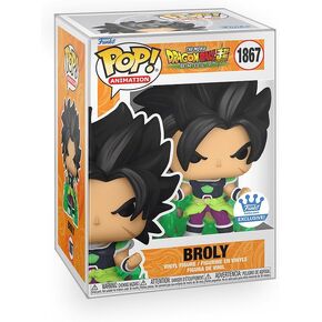 Pop Anime: Dragonball Super - Enraged Broly Vinyl Figure Bundled with Box Protector Compatible for Funko in Kuwait