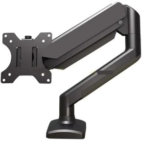 K43B Single Monitor Mounting Arm for 17-32 Inch Screens, Adjustable Computer Monitor Stand Clamp Mounting Height Adjustable(Black) in Saudi Arabia